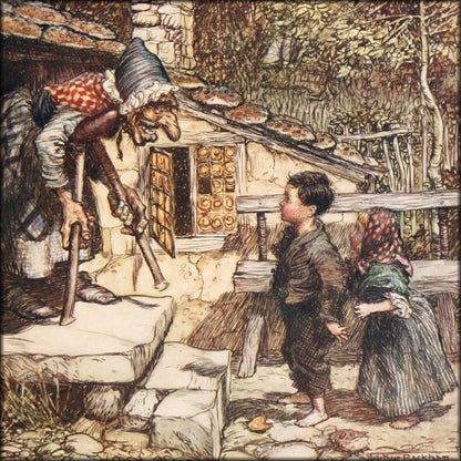 Hansel & Grethel 1920 - Arthur Rackham - 19 images | Digital Download - 19 images