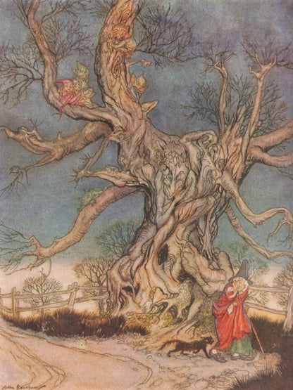 The Legend of Sleepy Hollow - Arthur Rackham - 8 images | Dimensions 3124 x 4164 pixels