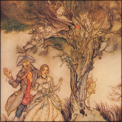 The Legend of Sleepy Hollow - Arthur Rackham - 8 images | Digital Download - 8 images