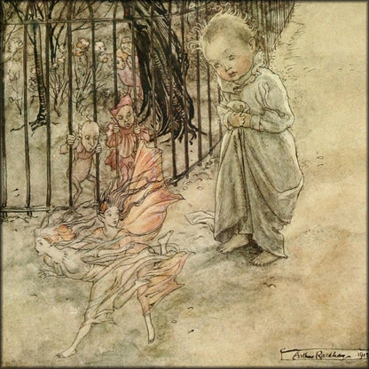 Peter Pan in Kensington Gardens 1912 - Arthur Rackham | Digital Download - 42 images