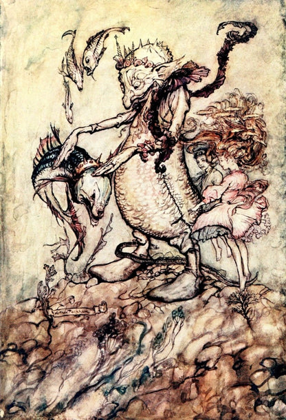 The Rainbow Book, 1909 - Arthur Rackham - 1 image | Dimensions 1760 x 2580 pixels