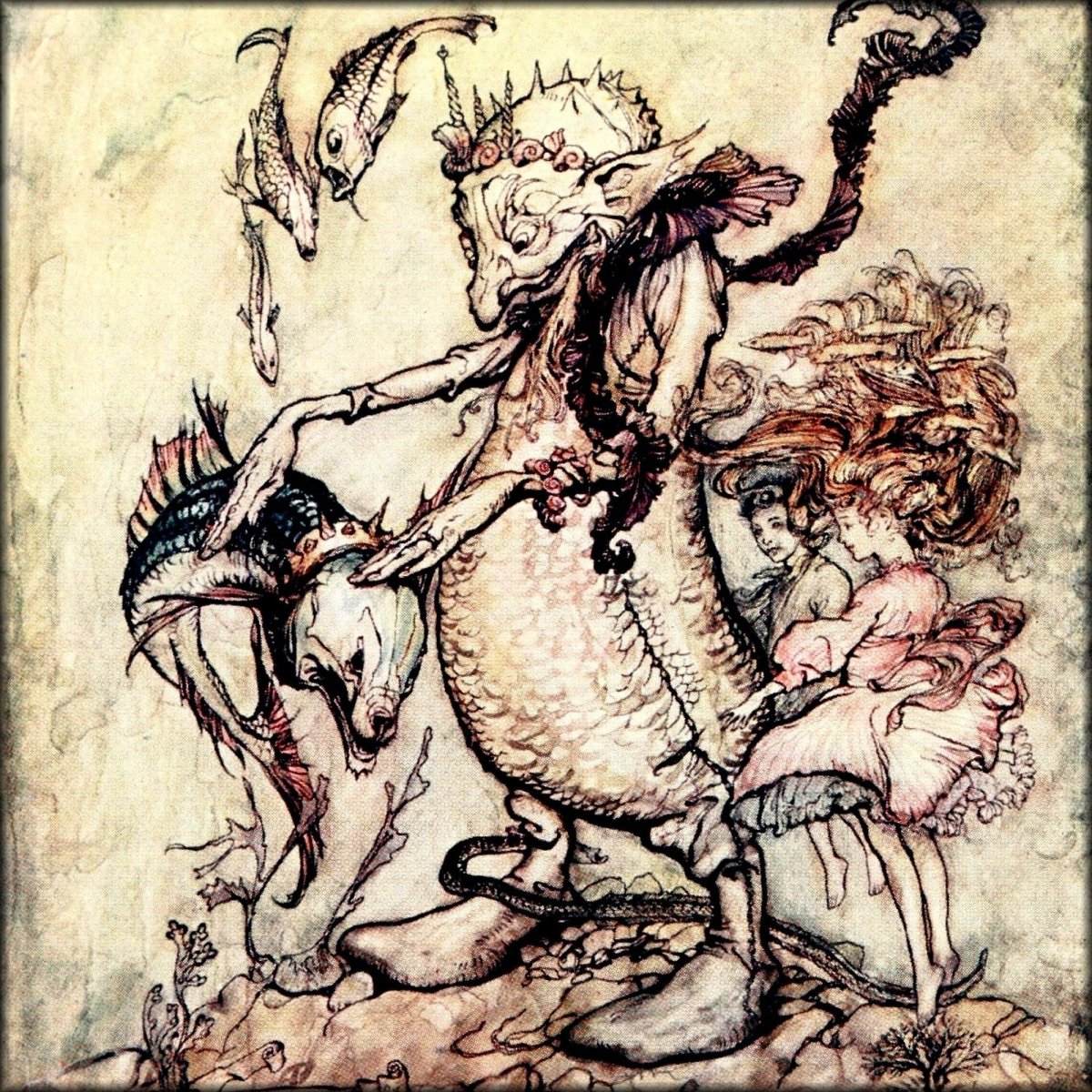 The Rainbow Book, 1909 - Arthur Rackham - 1 image | Digital Download - 1 image