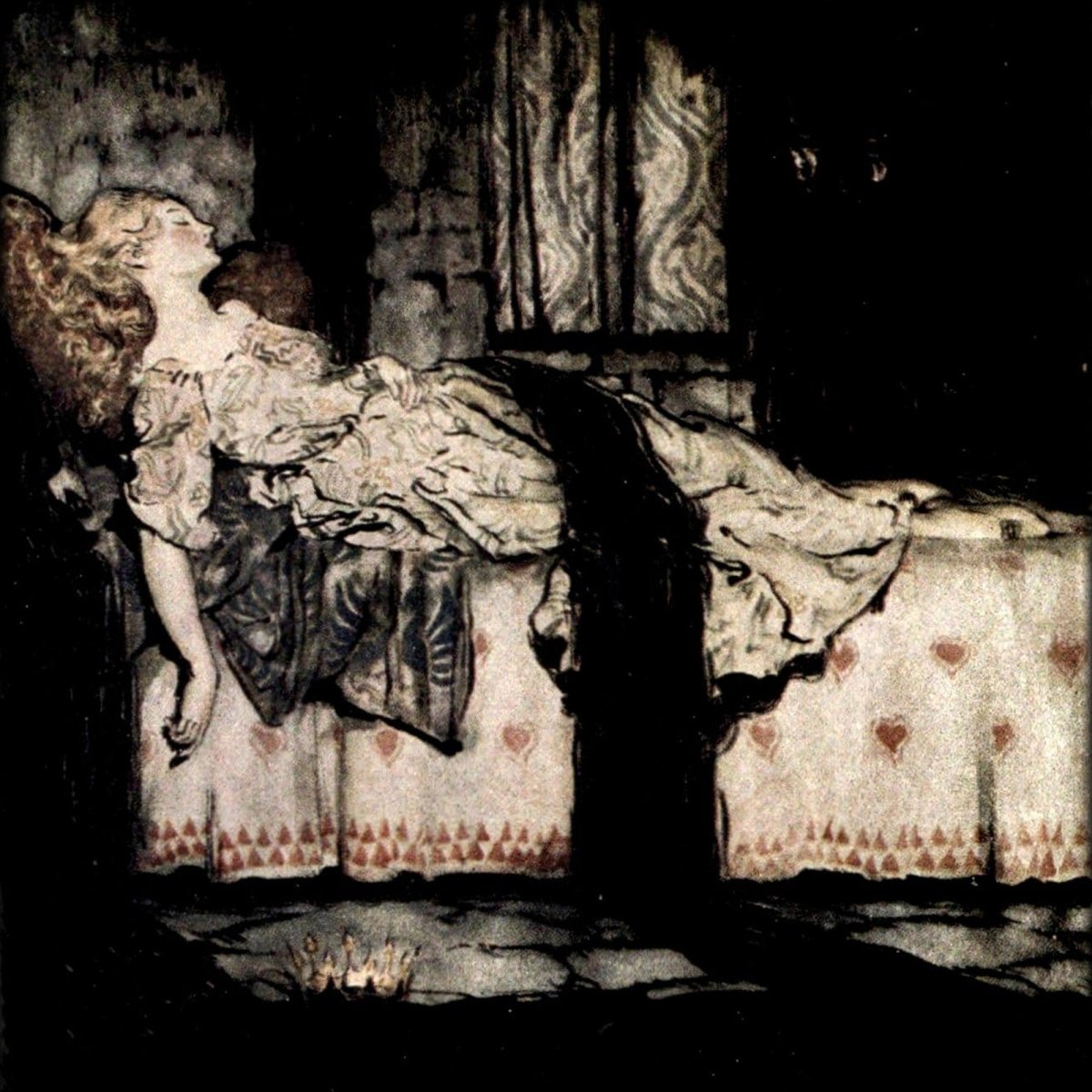 Sleeping Beauty 1920 - Arthur Rackham - 1 image | Digital Download - 1 image
