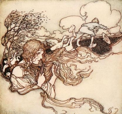 Snowdrop & other Tales 1920 - Arthur Rackham - 13 images | Dimensions 1556 x 1460 pixels