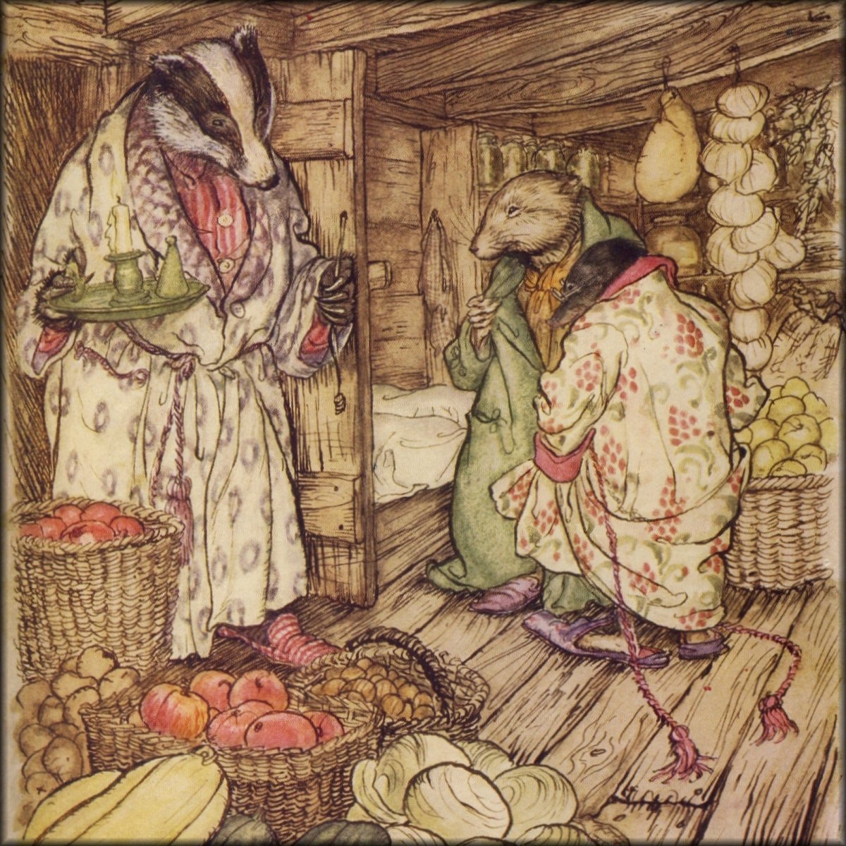 The Wind in the Willows, 1940 - Arthur Rackham - 12 images | Digital Download - 12 images