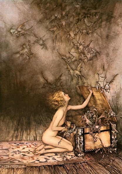 Wonder Book, A 1922 - Arthur Rackham - 9 images | Dimensions 3872 x 5536 pixels