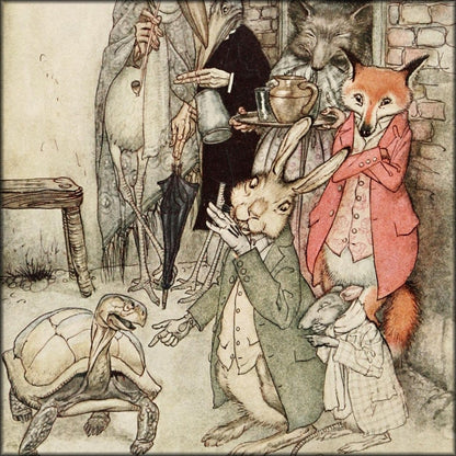 Arthur Rackham Public Domain Images to Download | Aesop's Fables (1912) - 13 images