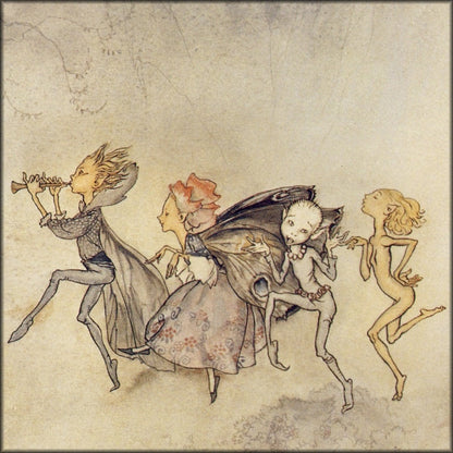 The Tempest, 1926 - Arthur Rackham - 19 images | Digital Download - 19 images