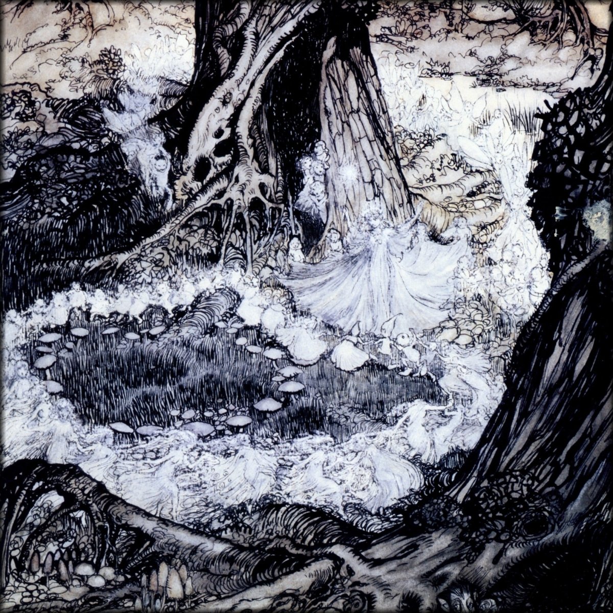 Arthur Rackham (1867-1939) - Come Now a Roundel 1908 | Digital Download - 1 image
