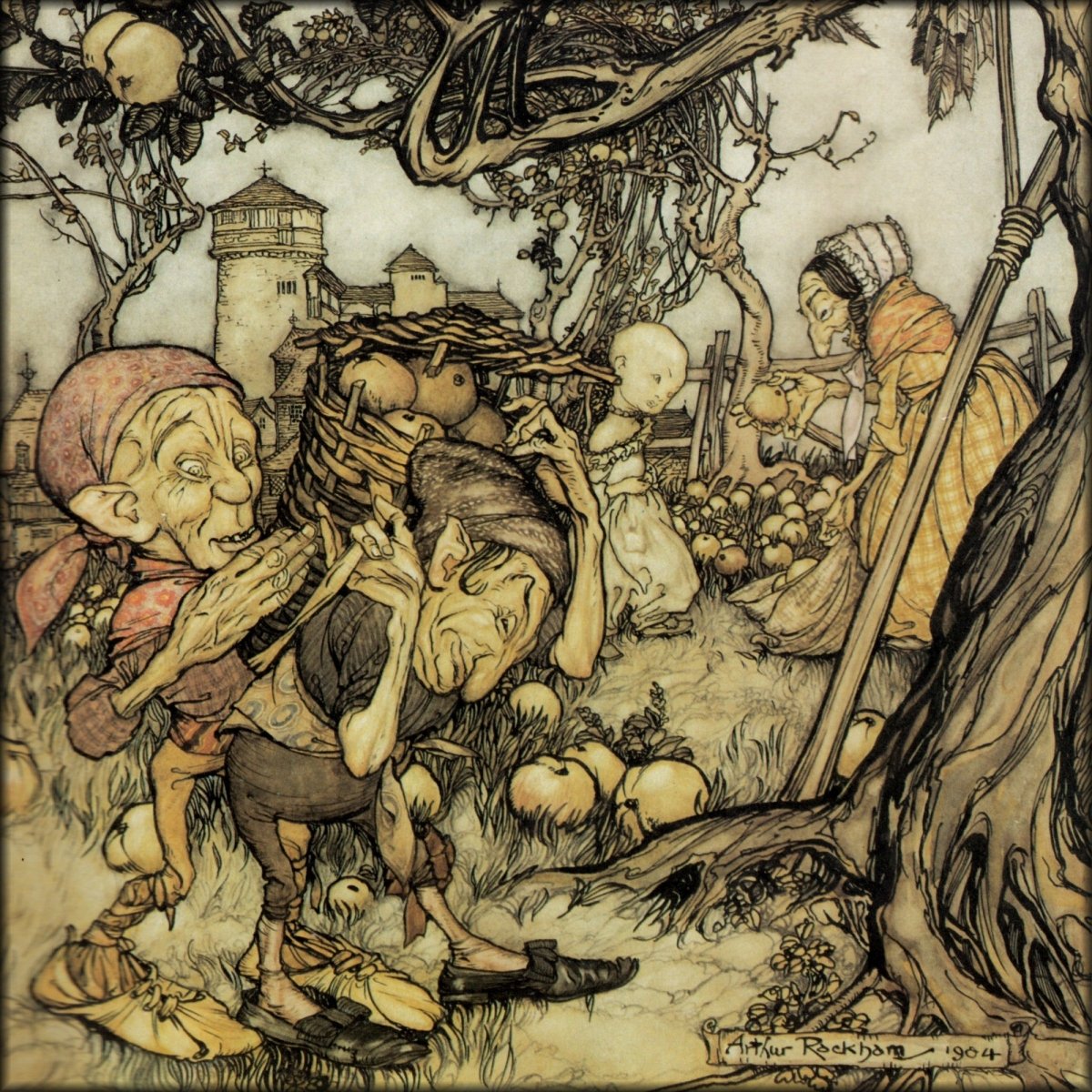 Arthur Rackham (1867-1939) - Windfalls | Digital Download - 1 image