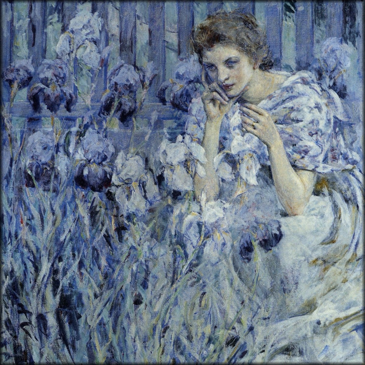 Robert Reid (1862-1929) - Fleur-de-Lis 1899 | Digital Download - 1 image