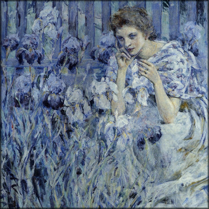 Robert Reid (1862-1929) - Fleur-de-Lis 1899 | Digital Download - 1 image
