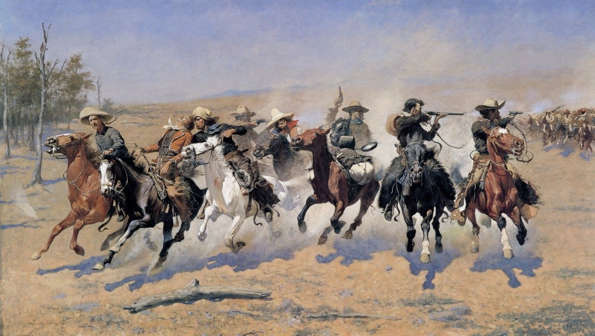 Frederic Remington Public Domain Images to Download | Dimensions 6622 x 3738
