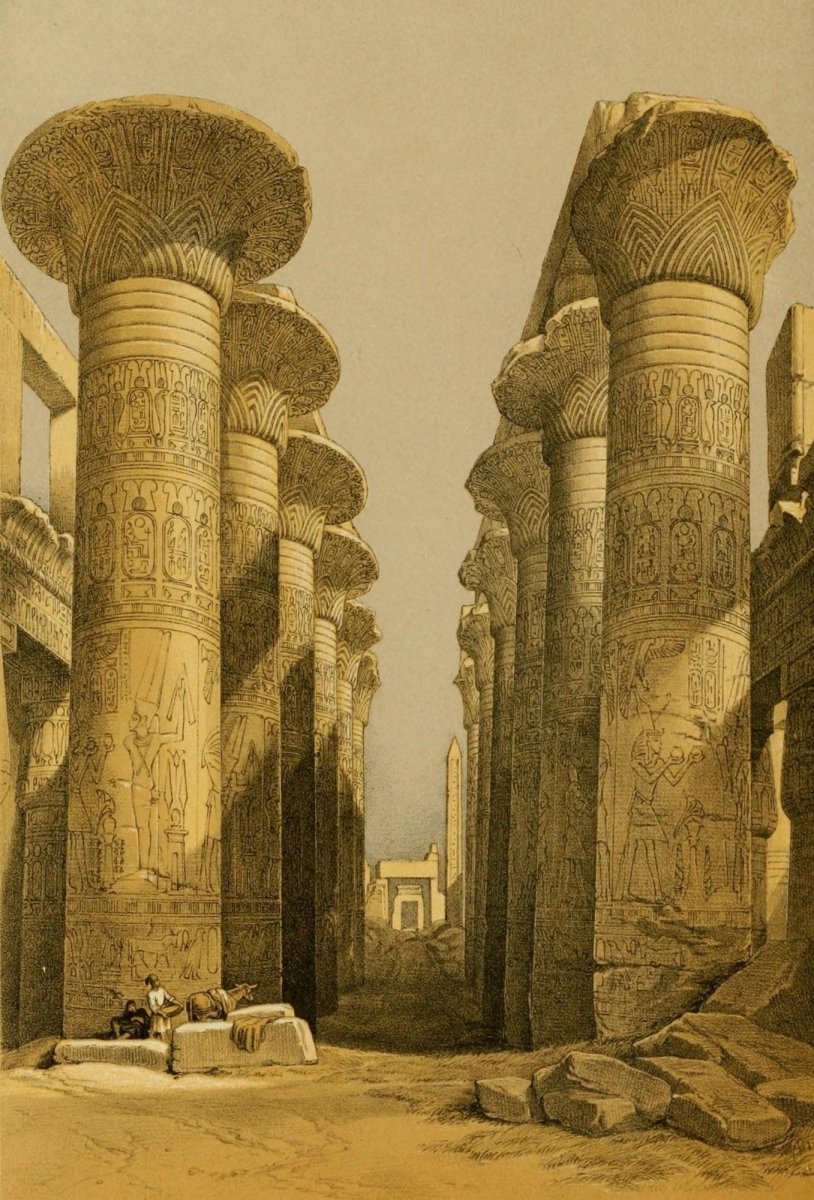 The Holy Land 1855 - David Roberts - 55 images | Dimensions 1656 x 2440 pixels