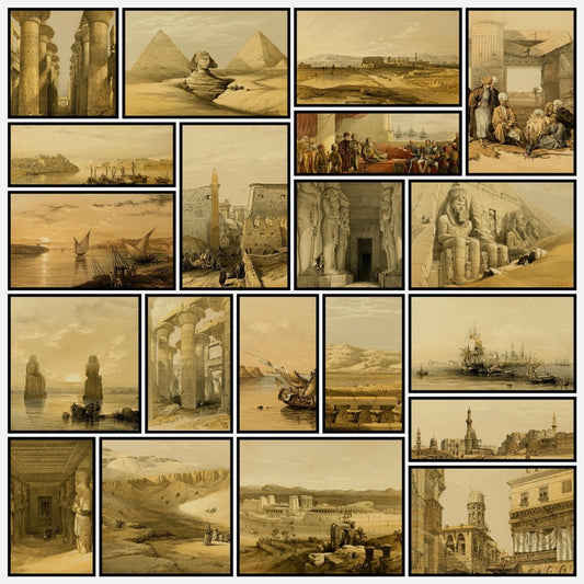 The Holy Land 1855 - David Roberts - 55 images | A snapshot of some of the images
