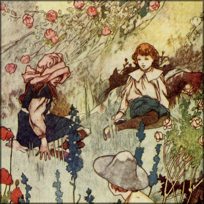 The Secret Garden 1911 - Charles Robinson - 8 images | Digital Download - 8 images