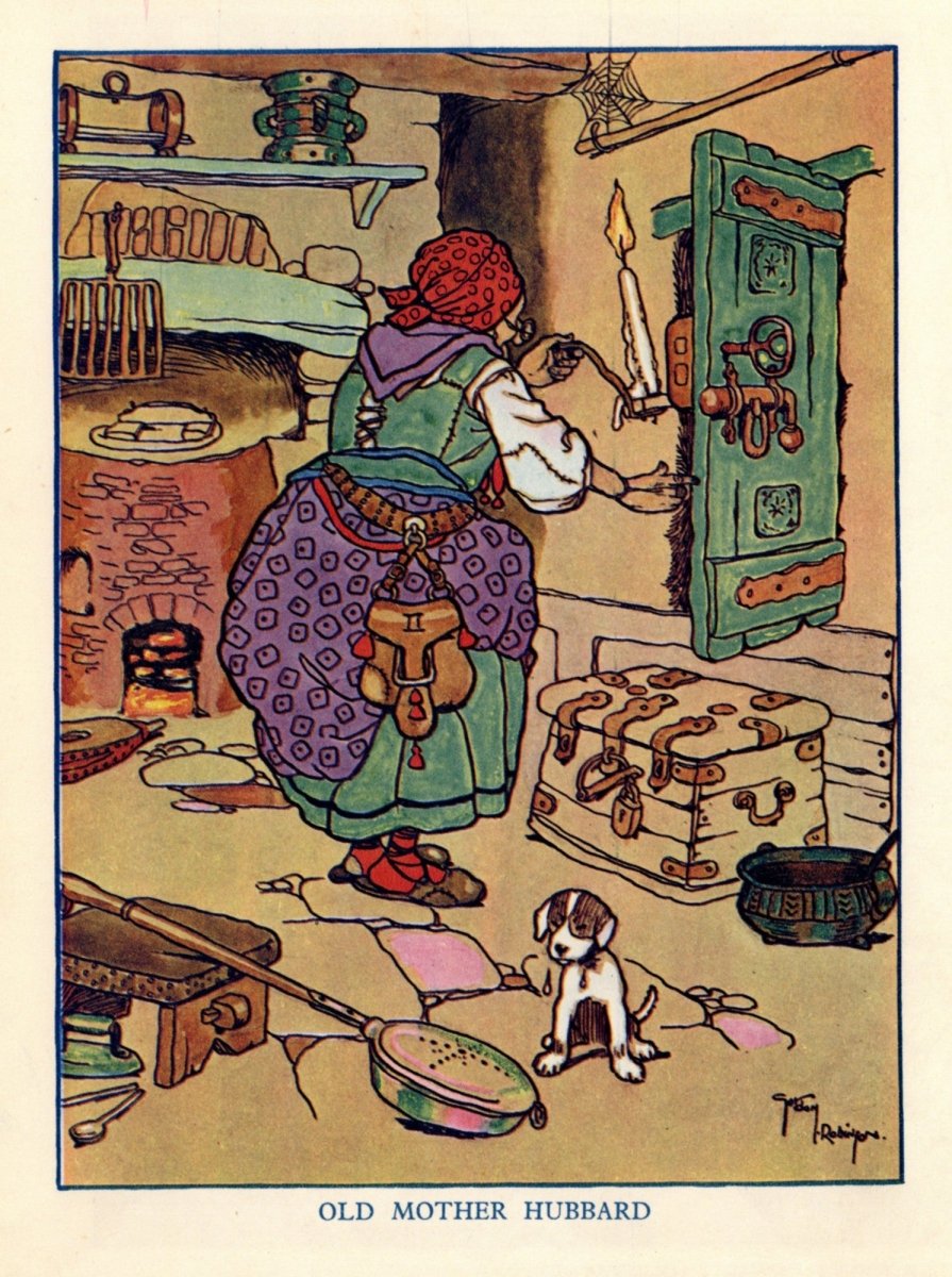 Gordon Robinson (1885-1952) - Old Mother Hubbard | Dimensions 3924 x 5265 pixels