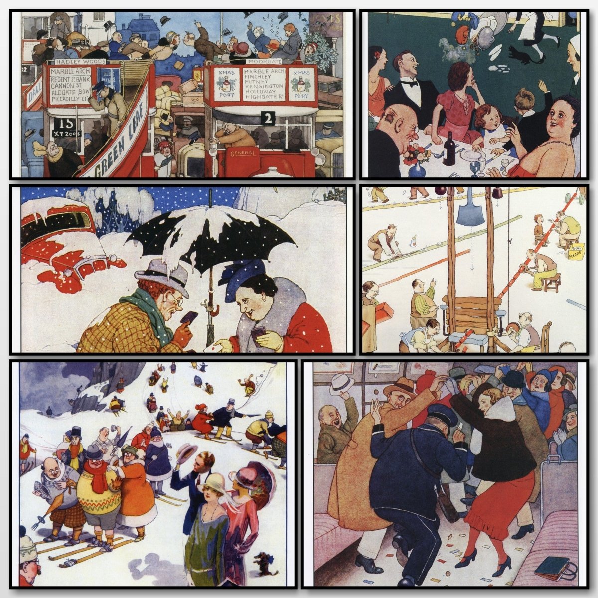 Cartoons - W. Heath Robinson - 54 images | A snapshot of some of the images