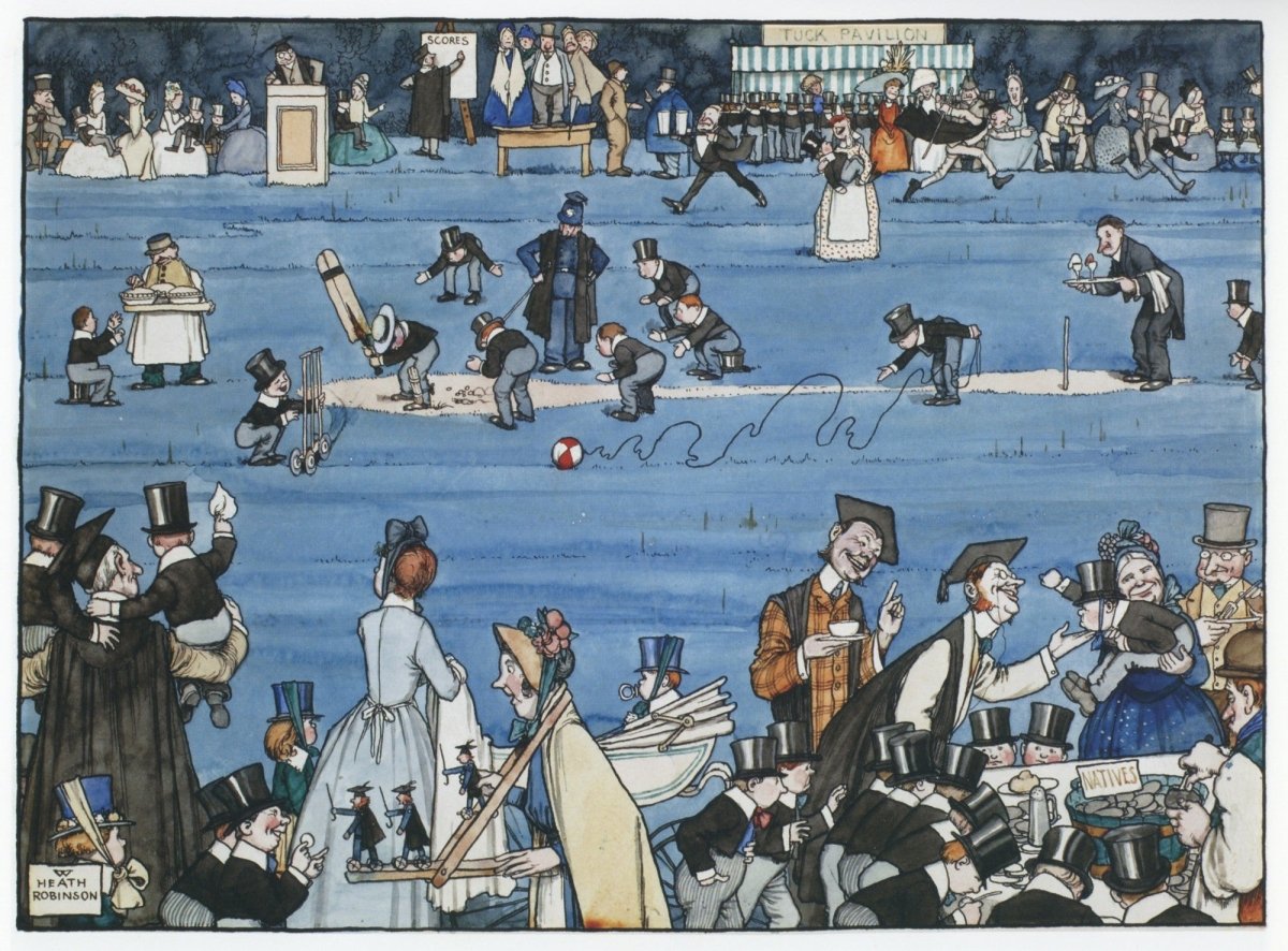 Cartoons - W. Heath Robinson - 54 images | Dimensions 5500 x 4060 pixels