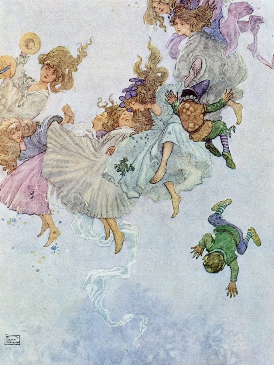 Hans Anderson's Fairy Tales 1913 - W. Heath Robinson | Dimensions 4240 x 5640 pixels