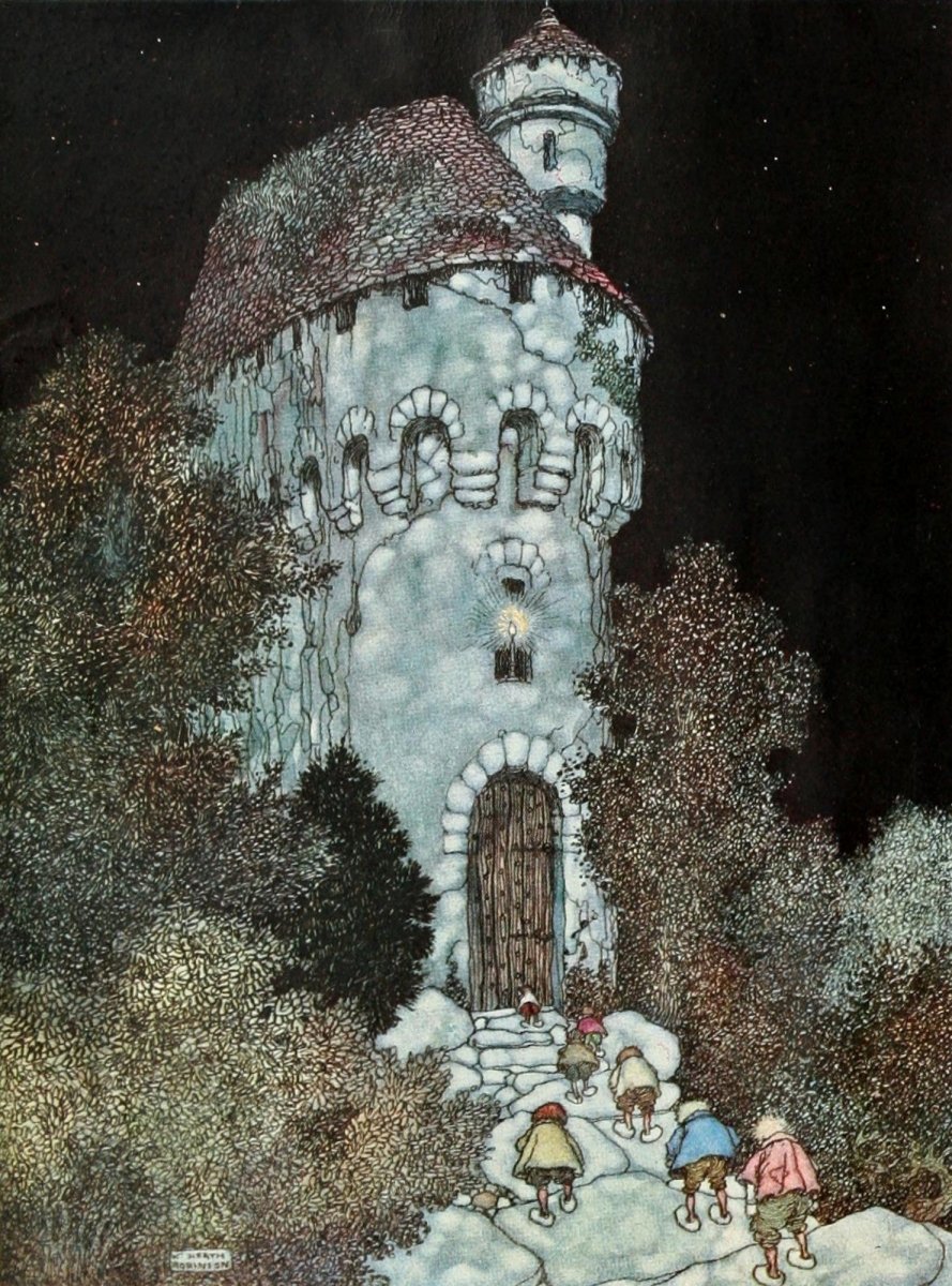 Old-time Stories 1921 - W. Heath Robinson - 28 images | Dimensions 1432 x 1932 pixels