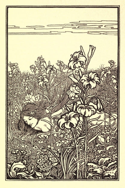 The Poems of Edgar Allen Poe, 1900 - W. Heath Robinson | Dimensions 1956 x 2946 pixels