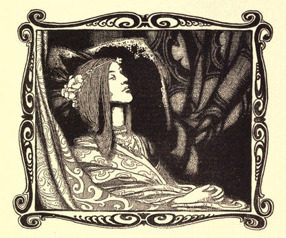 The Poems of Edgar Allen Poe, 1900 - W. Heath Robinson | Dimensions 1910 x 1595 pixels