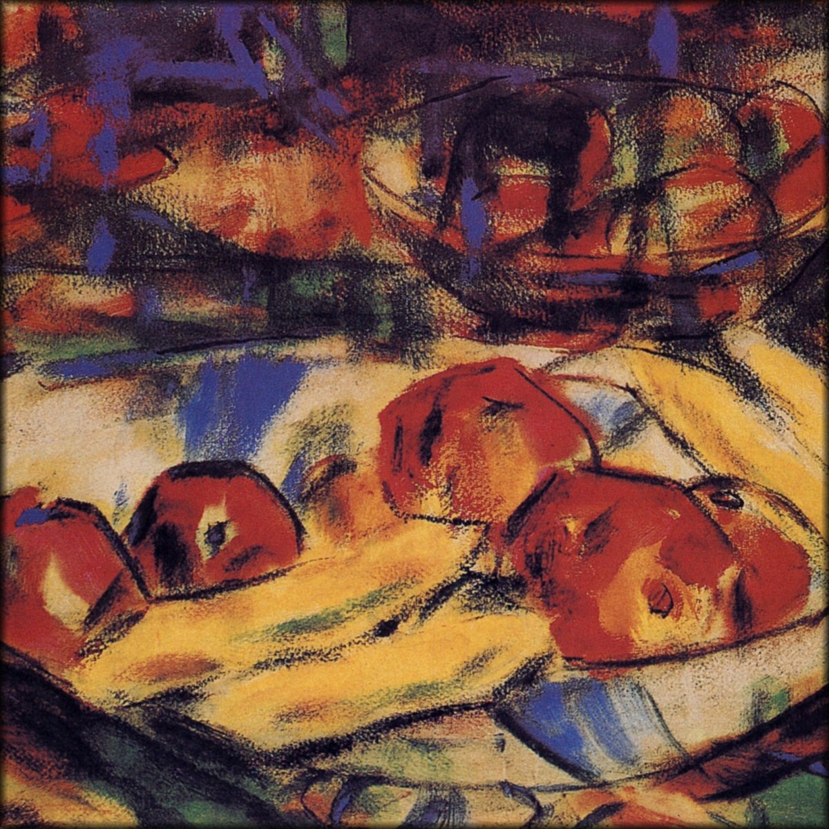 Christian Rohlfs (1849-1938) - Still Life with Fruit 1926 | Digital Download - 1 image