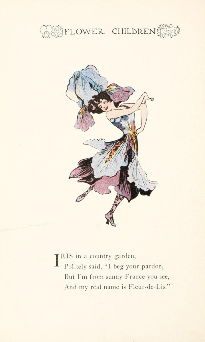 Flower Children 1910 - Marion T. 'Penny' Ross - 82 images | Dimensions 2028 x 3382 pixels