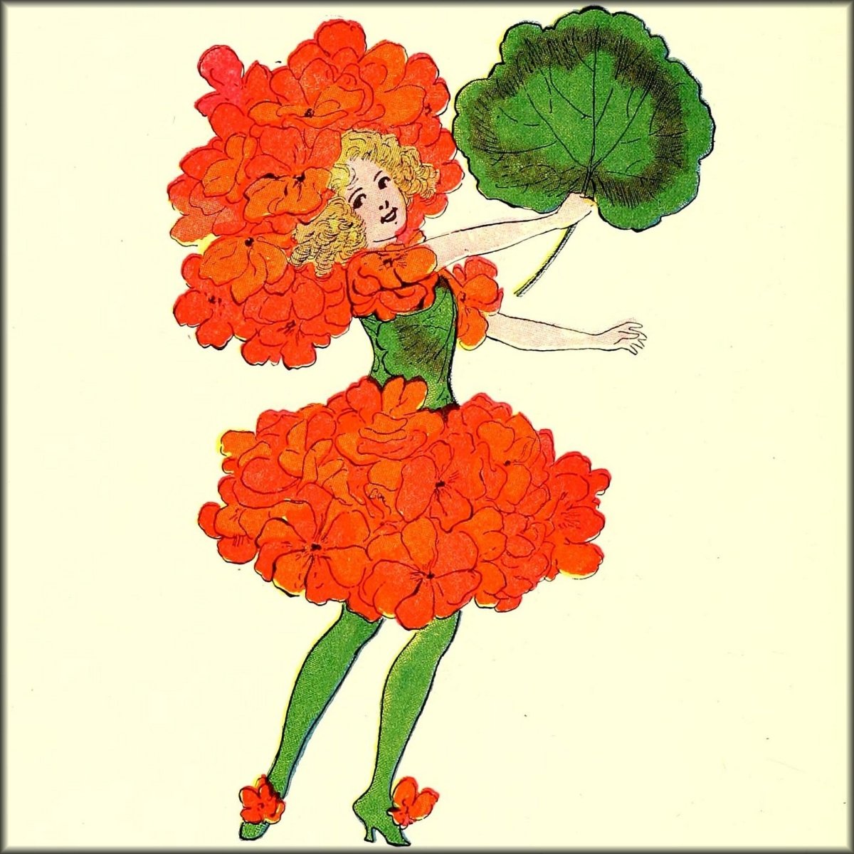 Flower Children 1910 - Marion T. 'Penny' Ross - 82 images | Digital Download - 82 images