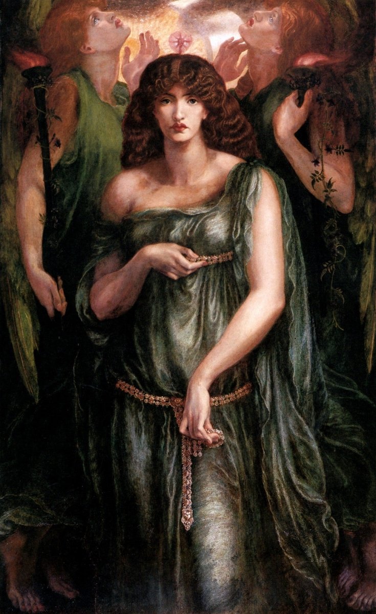 Dante Gabriel Rossetti Public Domain Images to Download | Dimensions 4550 x 7600 pixels
