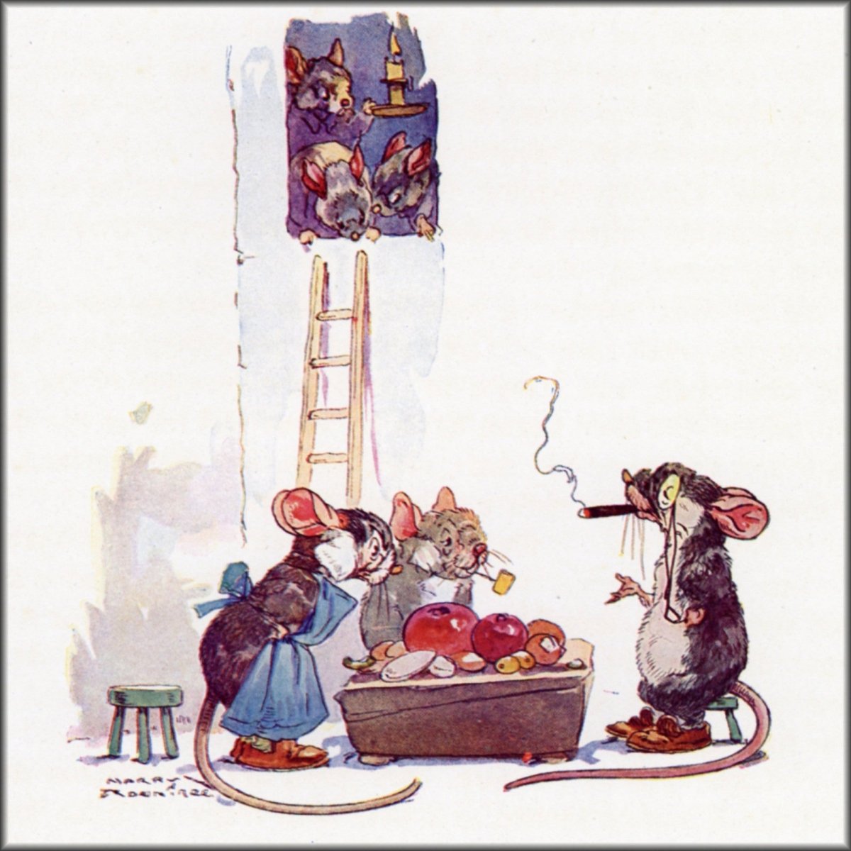 Aesop's Fables 1920s - Harry Rountree - 24 images | Digital Download - 24 images