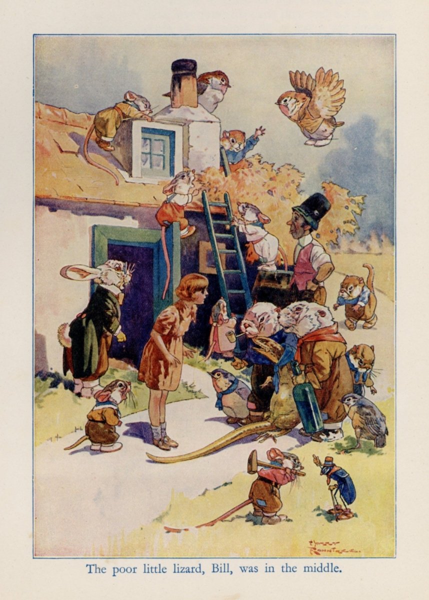 Alice's Adventures in Wonderland 1928 - Harry Rountree | Dimensions 3374 x 4718 pixels