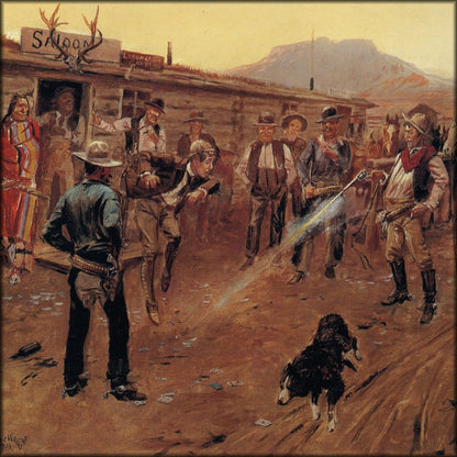 Charles M. Russell - The Tenderfoot 1900 | Digital Download - 1 image