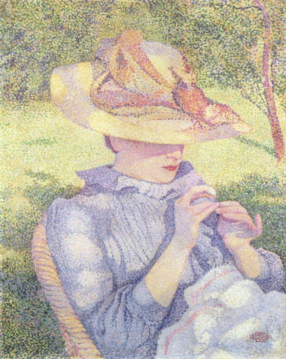 Pointillism in the Public Domain | Dimensions 4608 x 5792 pixels