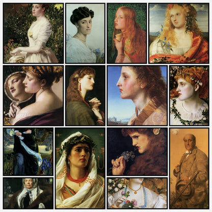 Frederick Sandys Paintings in the Public Domain | A snapshot of some of the images
