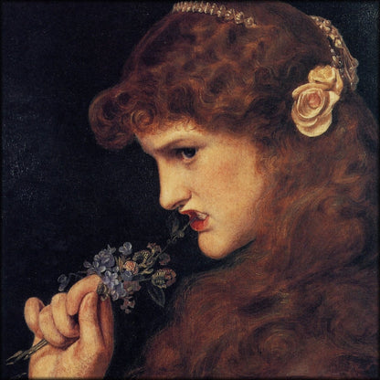 Frederick Sandys - Love's Devotion 1867 | Digital Download - 1 image