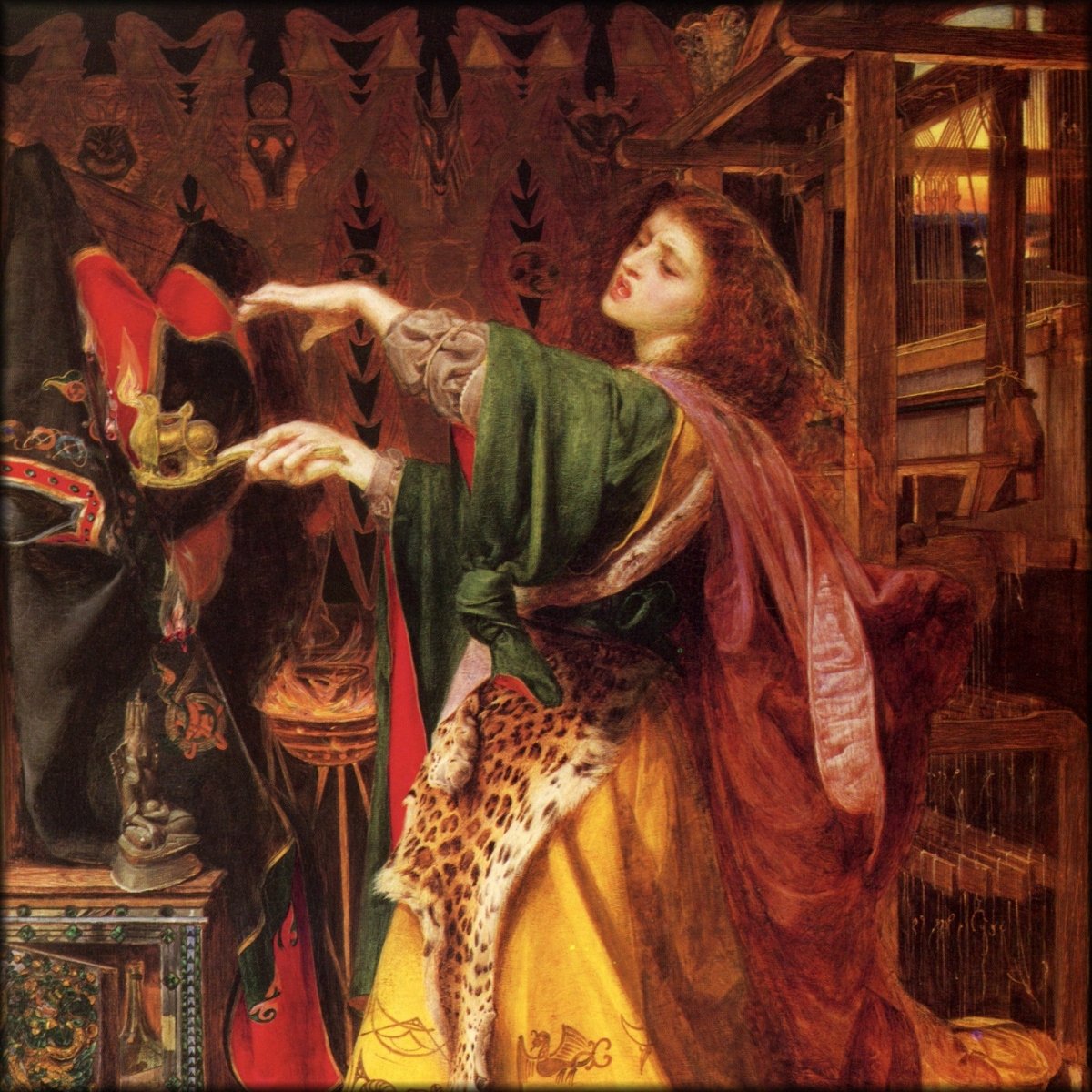 Frederick Sandys - Morgan le Fay 1864 | Digital Download - 1 image