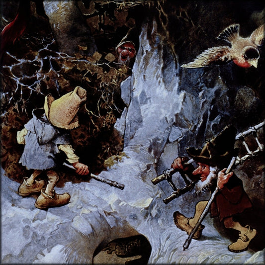 Heinrich Schlitt (1849-1923) - Dwarves at work | Digital Download - 1 image