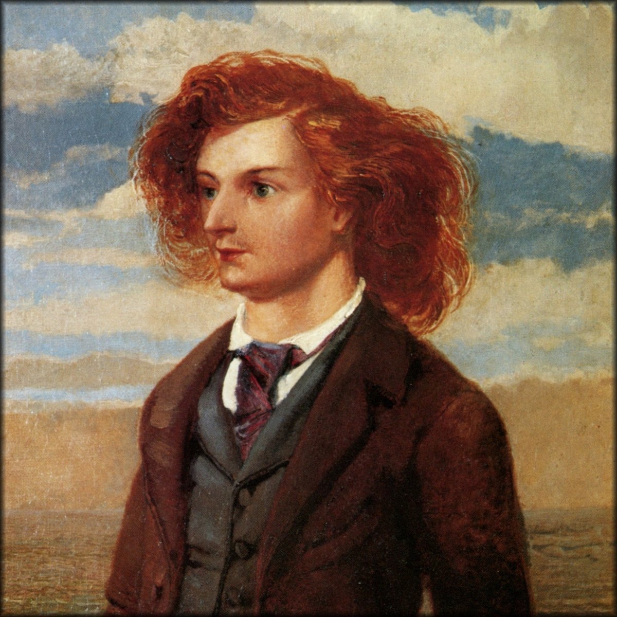 William Bell Scott - Algernon Charles Swinburne 1860 | Digital Download - 1 image