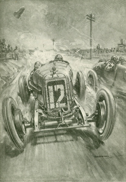 Reginald Allen Shuffrey - The Race | Dimensions 3048 x 4398 pixels