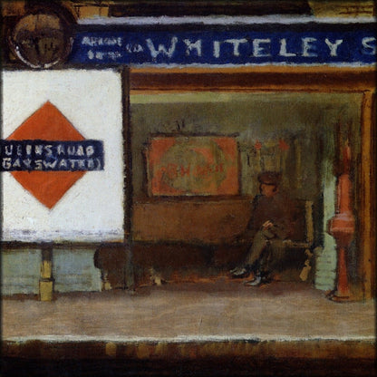 Walter Sickert (1860-1942) - Queen's Road Station, Bayswater | Digital Download - 1 image