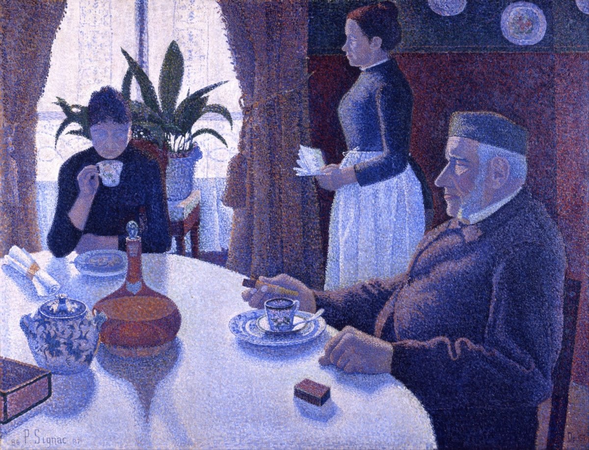 Pointillism in the Public Domain | Dimensions 8907 x 6811 pixels