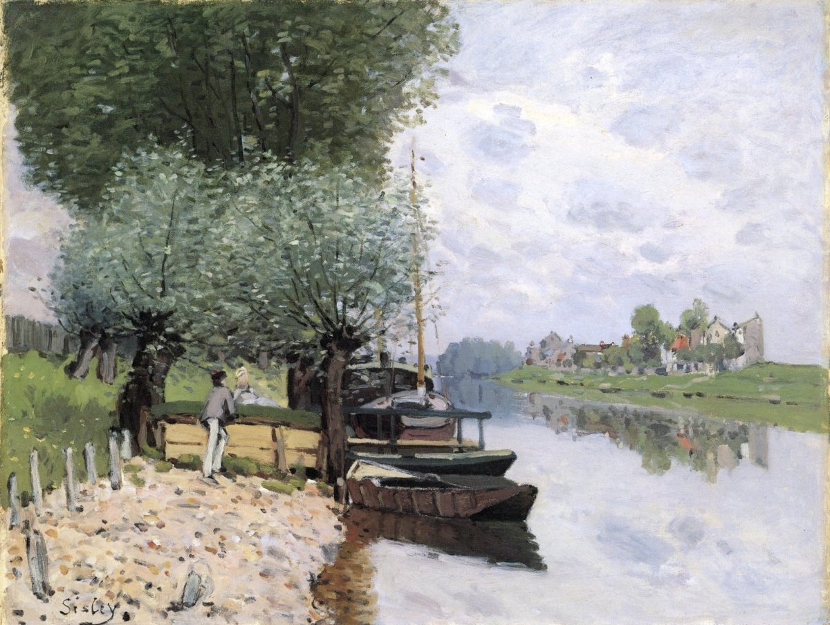 Alfred Sisley Public Domain Images to Download | Dimensions 5880 x 4430 pixels