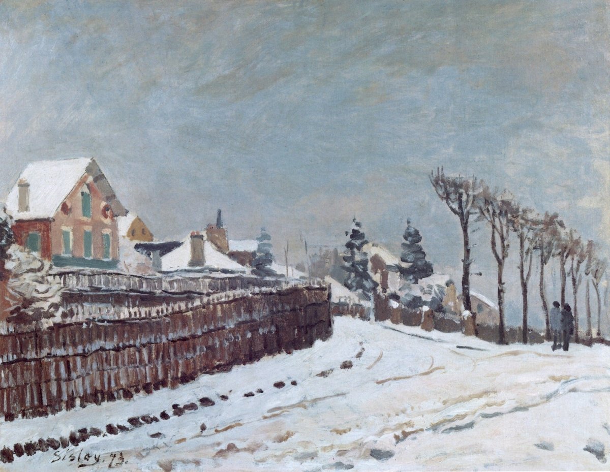 Impressionist Snow Scenes - 63 images to Download | Dimensions 5067 x 3924 pixels