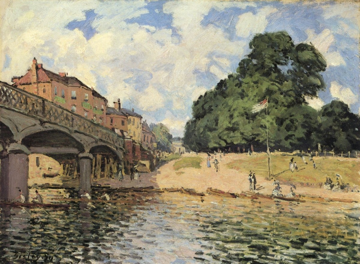 Alfred Sisley Public Domain Images to Download | Dimensions 5844 x 4296 pixels