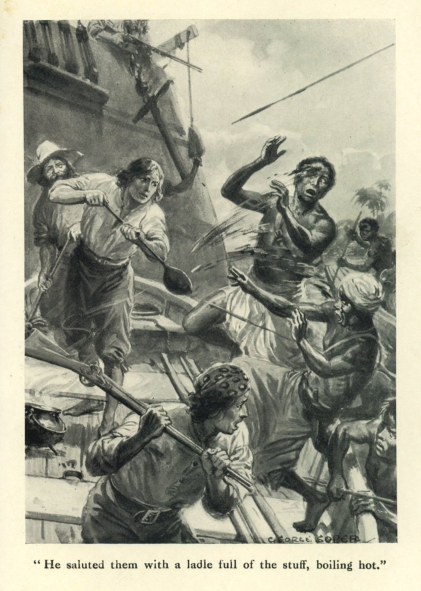 Robinson Crusoe 1910 - George Soper - 4 images | Dimensions 2380 x 3346 pixels