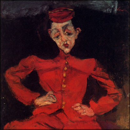 Chaïm Soutine - The Bellboy c.1928 | Digital Download - 1 image