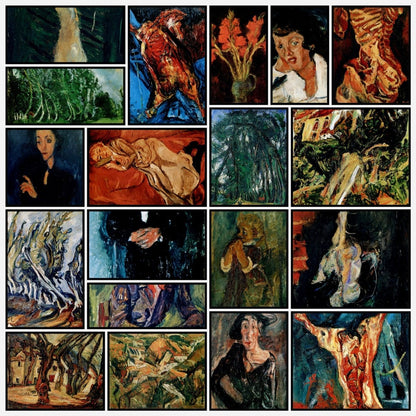 Chaïm Soutine Public Domain Images to Download | A snapshot of some of the images