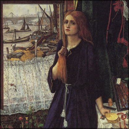John Roddam Spencer Stanhope - Thoughts of the Past 1859 | Digital Download - 1 image